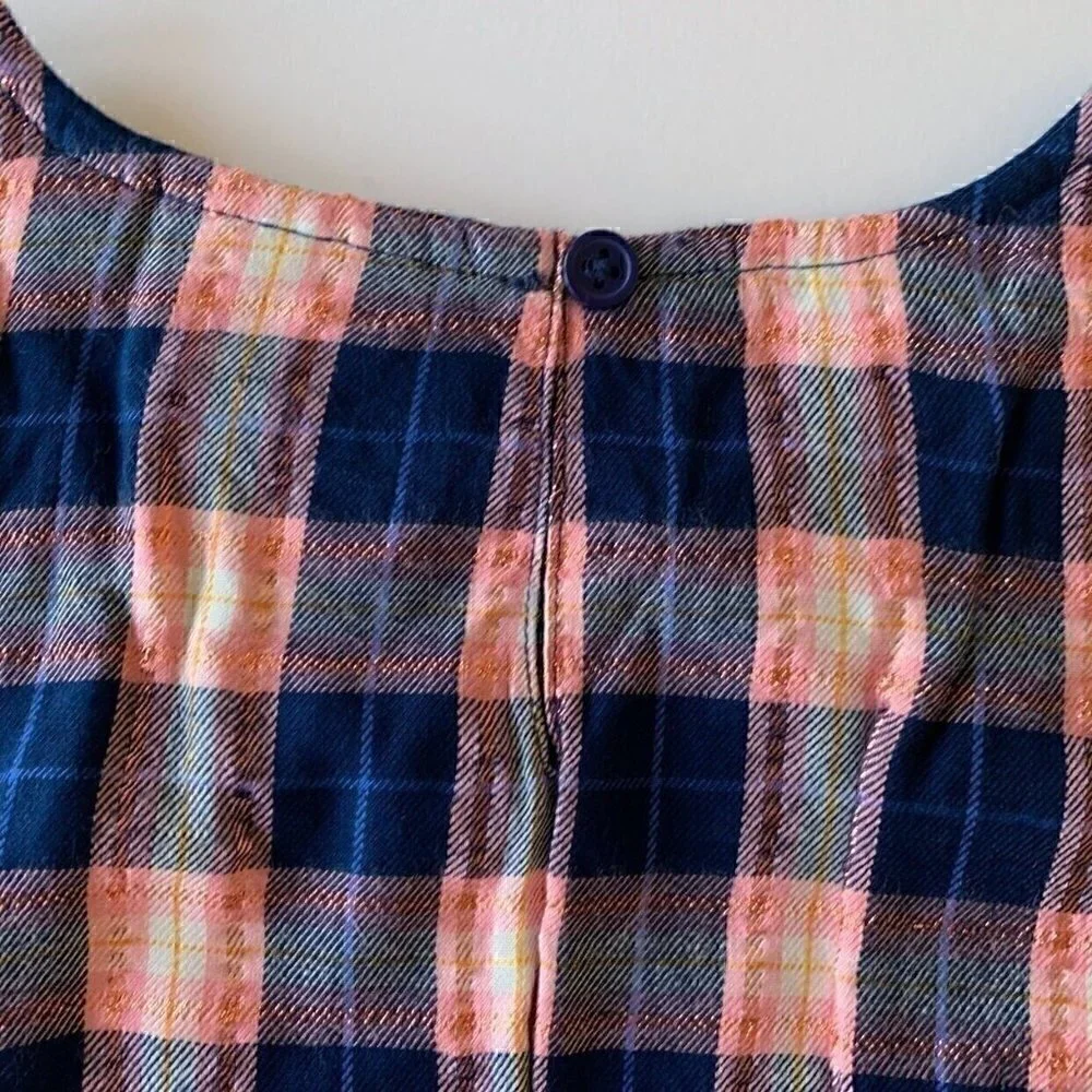 NWT Mini Boden Frill Tiered Long-sleeve Girl Dress 9-10 Years